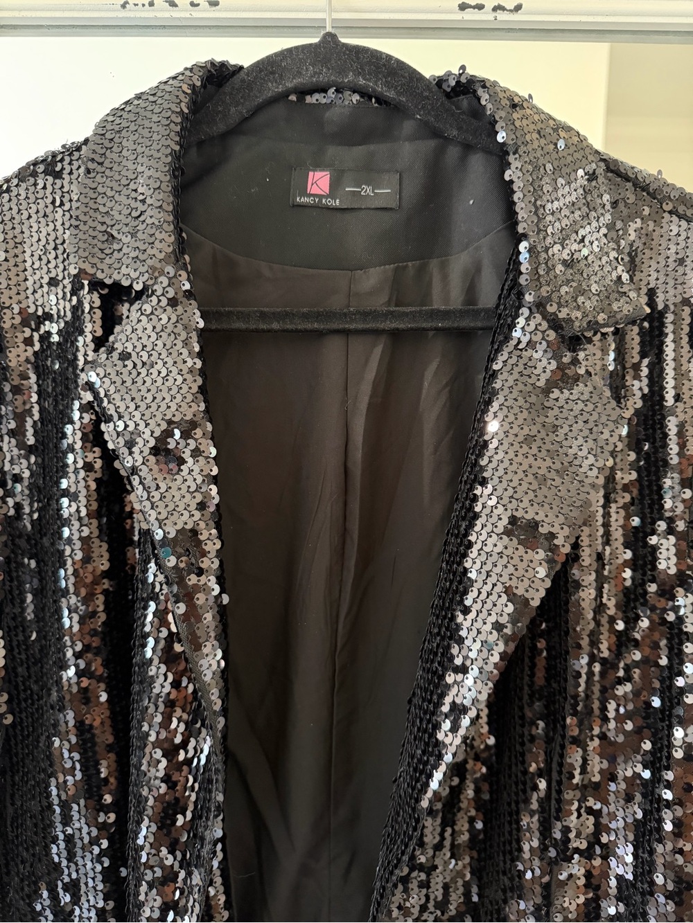 Kancy Kole Women’s Sequin Blazer - Picture 4 of 7